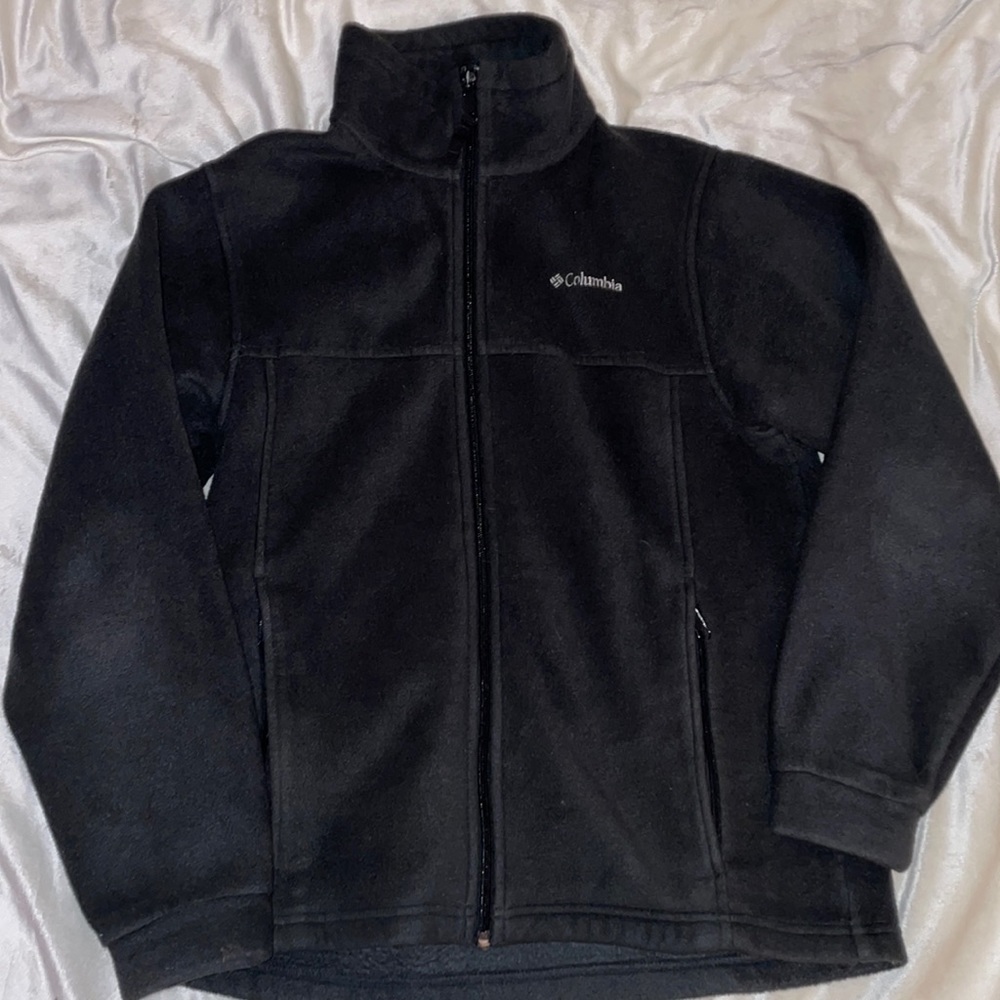Kids Columbia Black Fleece Jacket